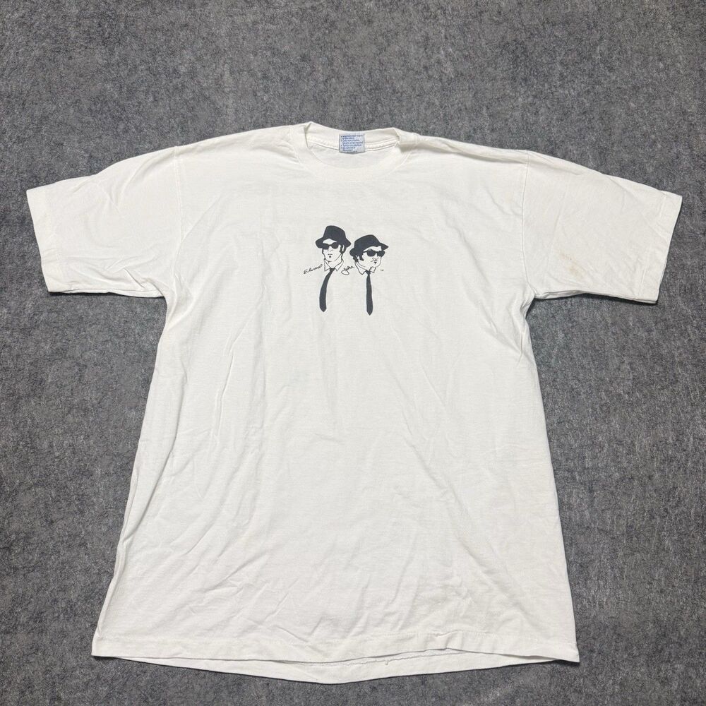 VTG 90s Blues Brothers House of Blues New Orleans Shirt XL Made in USA All Sport